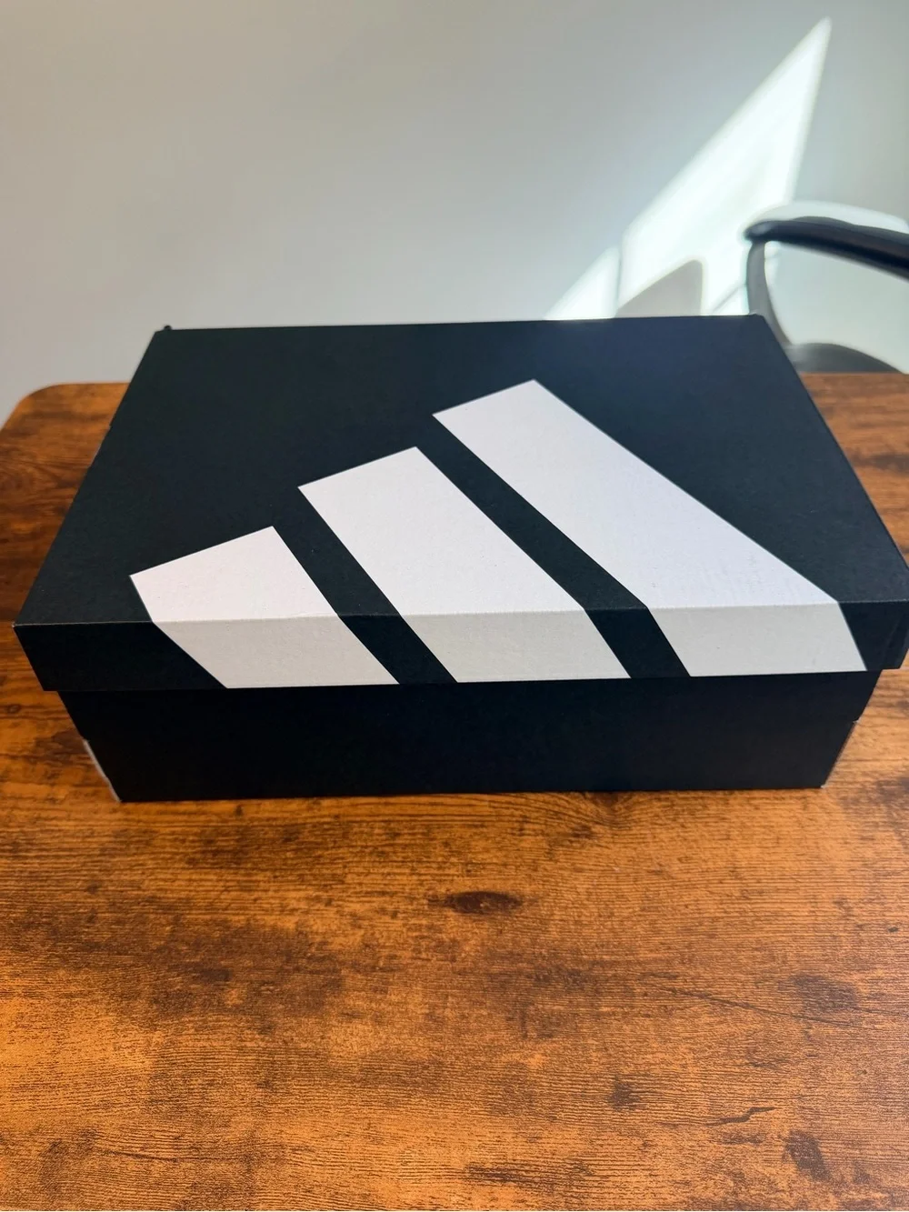 adidas Gray Athletic Sneakers with White Stripes